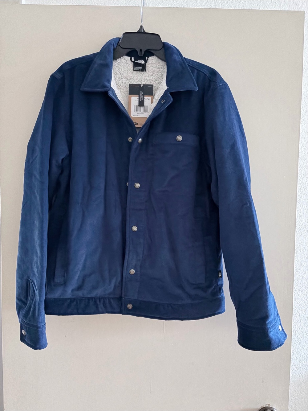 The North Face Corduroy Junction Fleece Lined Snap Shacket